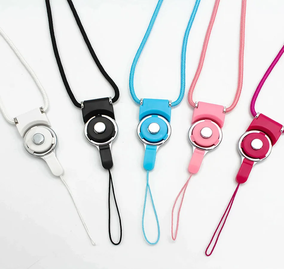 100pcs-lot-Mobile-phone-lanyard-Detachable-Rotating-Ring-Buckle-nylon-Hanging-rope-long-neck-hanging-Buckle