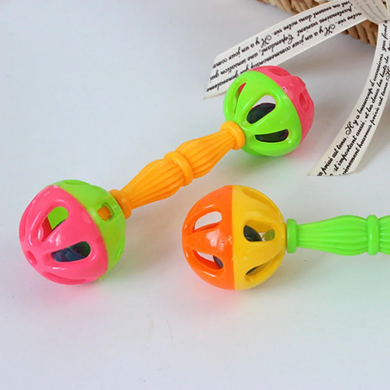 2Pcs Bird Parrot Toy Rattle Birds Fun Interactive Parrot Bird Cage Toy Pet Bird Supplies Training Accessories