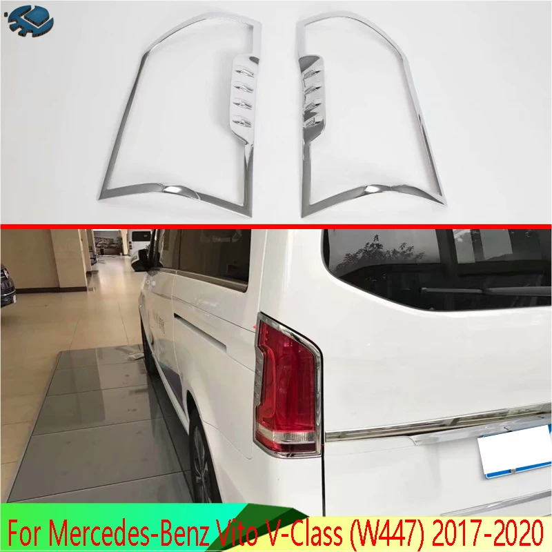 Für Mercedes-Benz Vito (W447) V-Klasse 2017-2020 ABS Chrome Trim