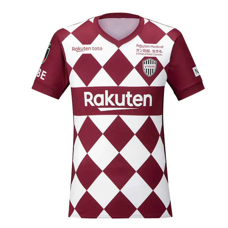 Vissel Kobe home camiseta футболка трикотажные изделия Япония Давид вилла Iniesta Podolski по индивидуальному заказу