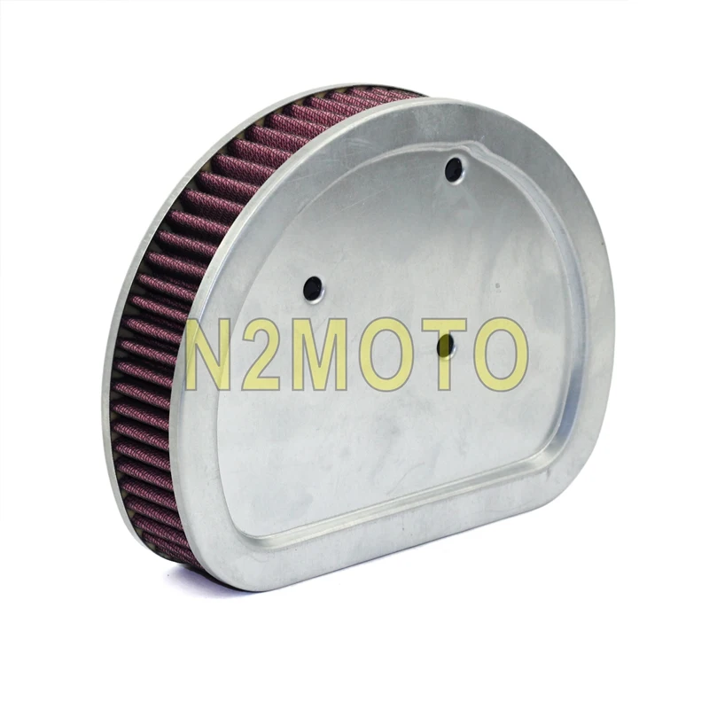 Красный мотоцикл очиститель воздушный фильтр очистки для Harley FLSTC Heritage Softail Classic Fat Boy Dyna 2007-2011