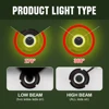 2x LED H1 H3 H7 H4 H13 H11 9004 880 9007 Auto S2 Car Headlight Bulbs 72W 8000LM 6500K for 9V to 36V 200M lighting range ► Photo 3/6
