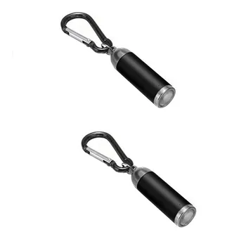

best selling 2019 products 2PC Ultra Bright Mini LED Camping Flashlight Torch Keyring Portable KeyChain support dropshipping