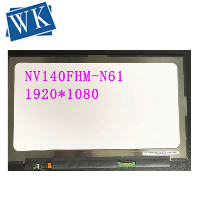 New Compatible with NV140FHM-N61 V8.0LCD only LCD Screen LED for Laptop