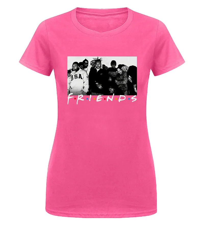Рубашка для ТВ-шоу Wu Tang Clan Friends - Цвет: Women Pink