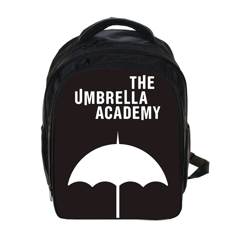 13 Inch The Umbrella Academy Children Cartoon Backpacks Boys Girls SchoolBag For Kindergarten Daily Backpack Kids BookBag | Багаж и сумки