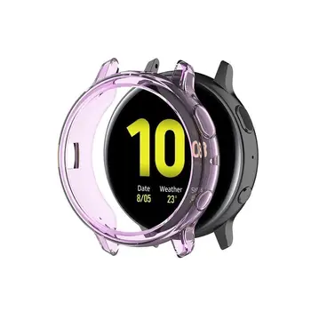 

New Protective Case For Samsung Galaxy Watch Active Protector TPU 2 Smart Full Screen Cover Shell watch Frame HD 40/44mm D1K8