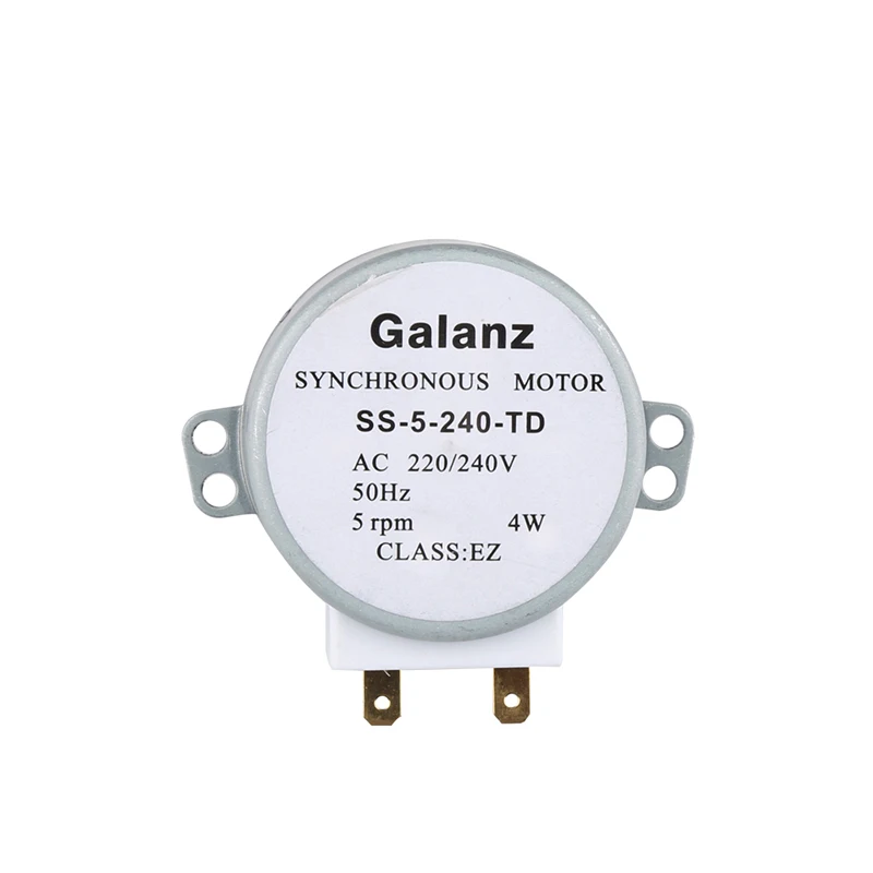 SS-5-240-TD Microwave Oven Synchronous Motor Rotary Tray Motor 220V 4W GAL-5-240-TD Semicircular Axis microwave oven spare parts