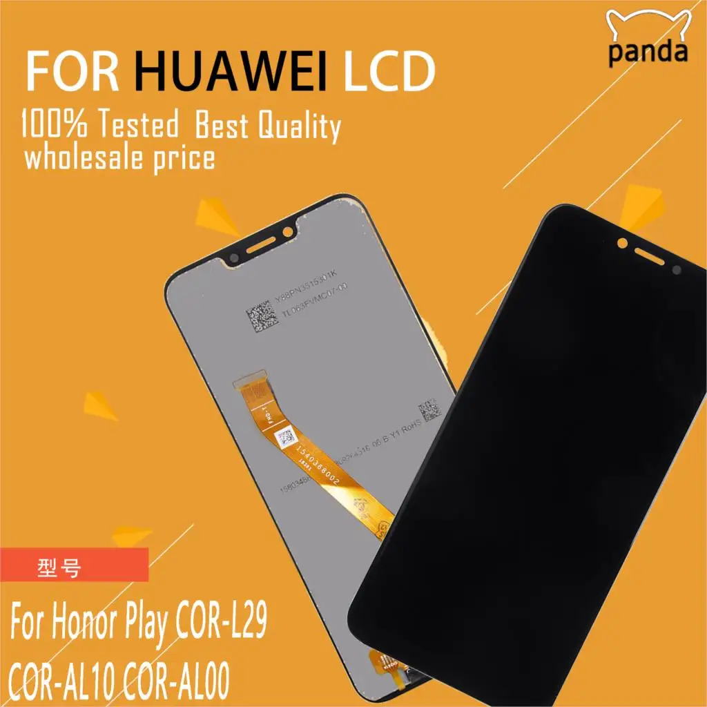 

Lcd Repair Parts For Huawei Honor Play Lcd With Touch Screen Digitizer Assembly 6.3inch COR-L29 AL10 AL00 Lcd Free Shipping
