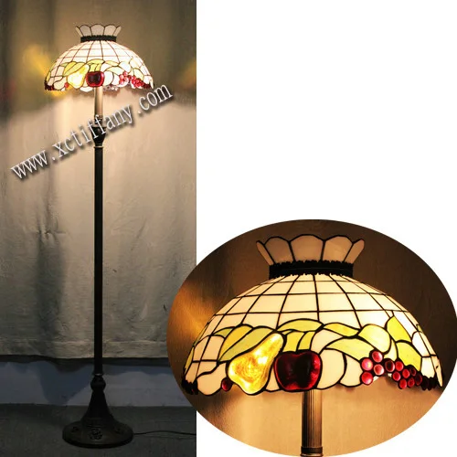 

Fashion Lampadaire Multicolour Glass grape Floor Lamp Stained Glass Lamp for Bedroom E27 110-240V