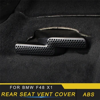 

For BMW F48 X1 2016 2017 2018 Auto Car-styling Rear Seat Vent Air Outlet Frame Sticker Cover Trim Interior Accessories