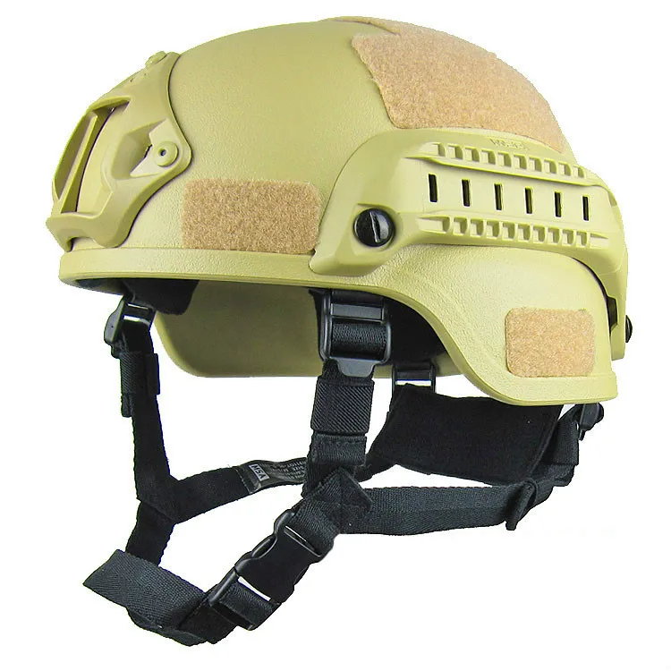 Style 3 Тактический Быстрый Шлем, Регулируемый ABS шлем с боковым Рельсом NVG кронштейн для пейнтбольной стрельбы, стрельбы, спорта на открытом воздухе - Цвет: Style 3