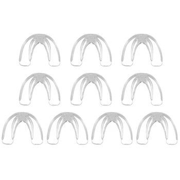 

10 Pcs Orthodontic Teeth Corrector Braces Tooth Retainer Straighten Tools Teeth Capped Transparent