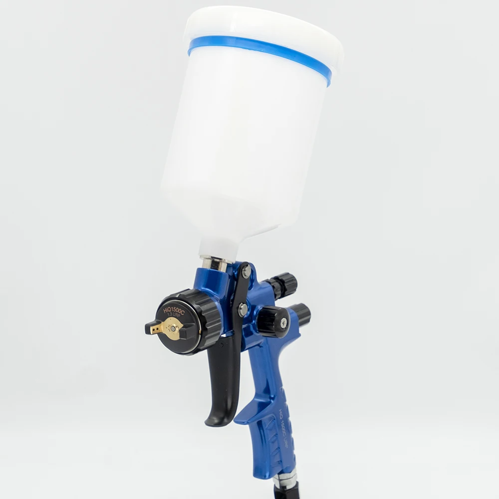 하이 퀄리티 스프레이건 1500C RP 페인팅 건, 1.3mm 깍지 페인트 건, 물 기반 전문 에어 스프레이건 HVLP 에어브러시, 자동차용