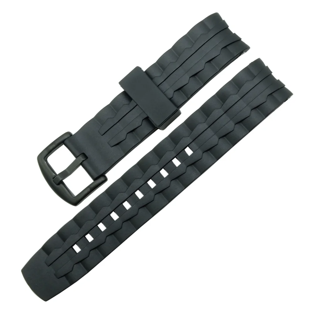 Ремешок силиконовый для наручных часов Edifice EF550 EF552 резиновый сменный спортивный