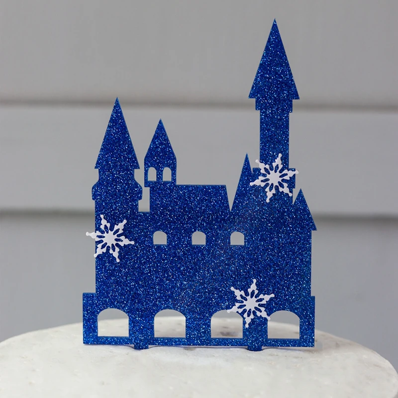 Ice Princess Cupcake Toppers Queen Christmas Snowflake Cake Toppers for Kids Happy Birthday Party Cake Decor Baby Shower Wedding cake topper cake toppers cake decorations birthday party supplies party decorations cupcake supplies