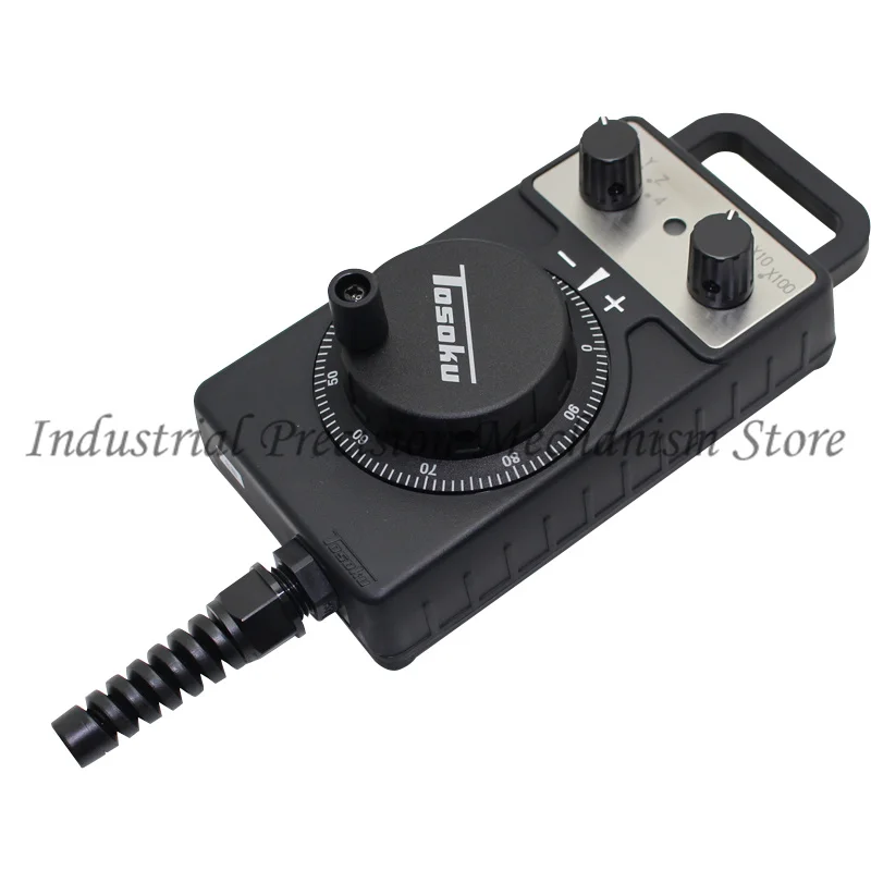 

CNC accessories, Handwheel Handle Manual Pulse Generator 5V 100PPR AS TOSOKU-HC115 MPG for CNC Fanuc System