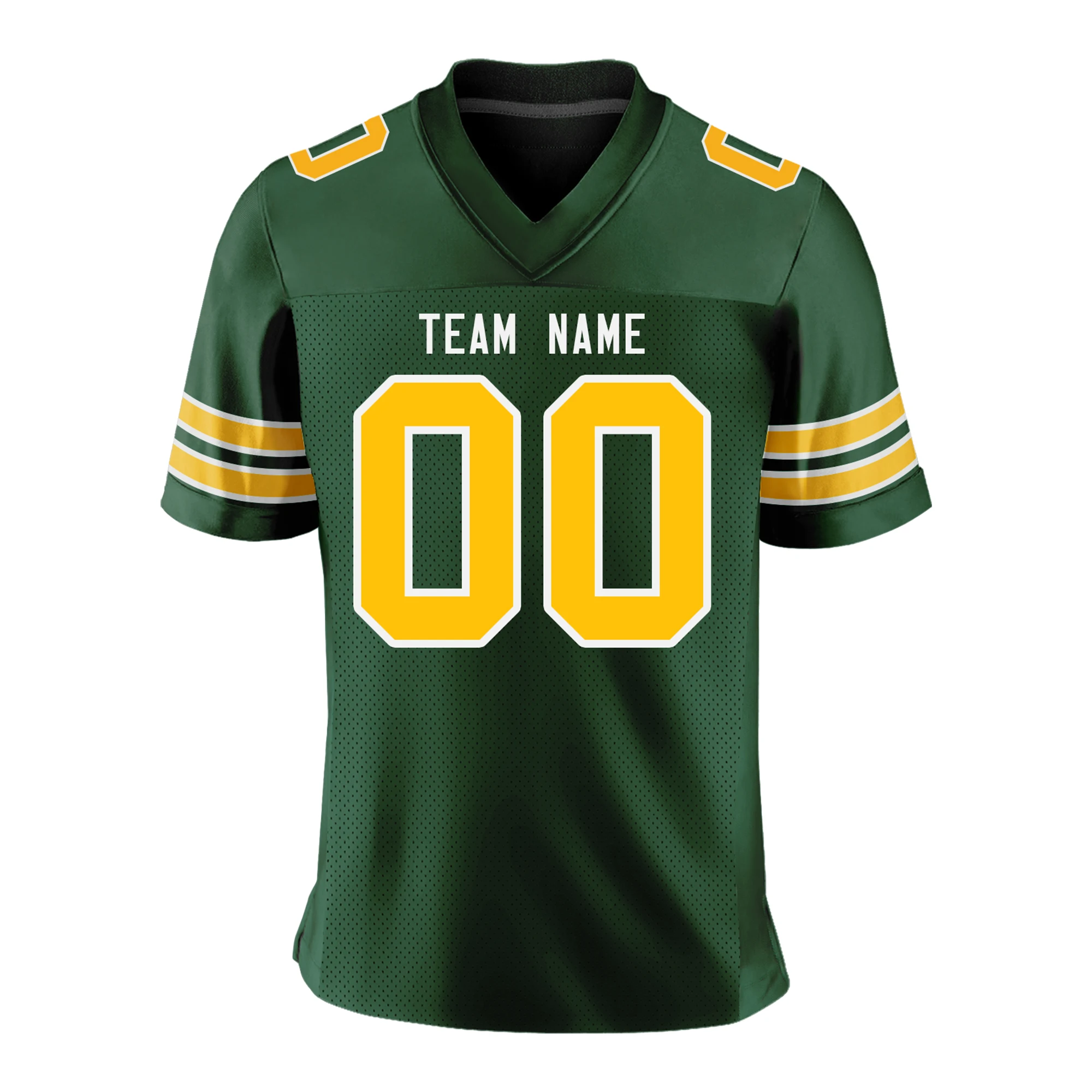 Personalized American Football Jerseys Printed Team Name Number DIY Plus Size Breathable Men's Rugby Jersey Game Training