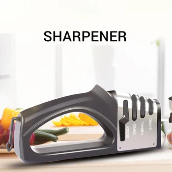 

Professional Knife Sharpene Kitchen Household Hand-held Diamond Sharpening Knife Sharpening Stone Multifunctional Non-electric