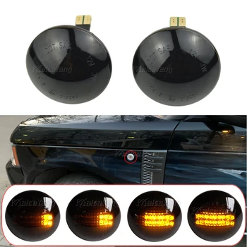 

1Pair LED Turn Indicator Lamp Signal Lamp Side Marker Turn Signal Lights For Range Rover L322 2002 2003 2004 -2012 XGB500020A