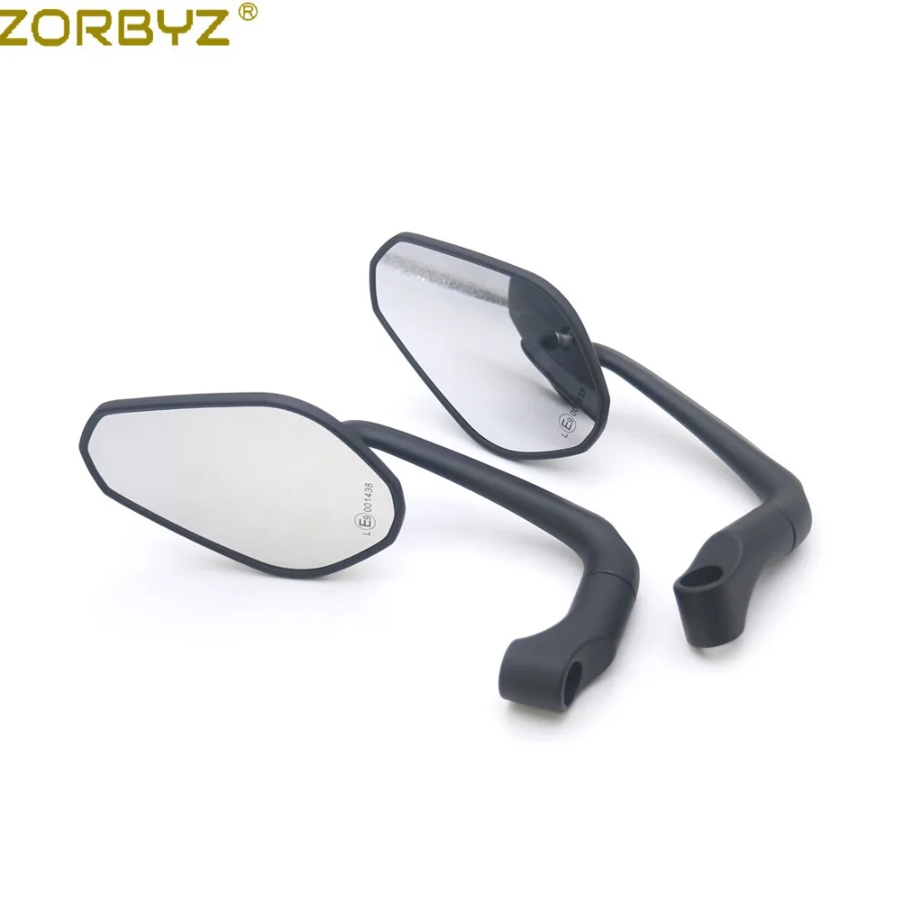 ZORBYZ мотоцикл черный l-бар боковое зеркало заднего вида для Honda GN/CG125 кафе гонщик на заказ