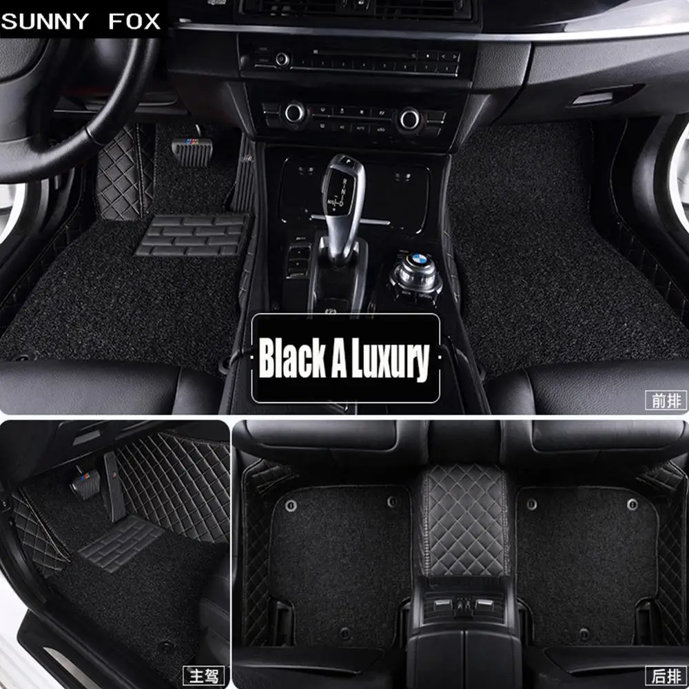 

Car floor mats for Hyundai ix25 ix35 Tucson Santa Fe Elantra Sonata Solaris full cover case carpet rugs liners