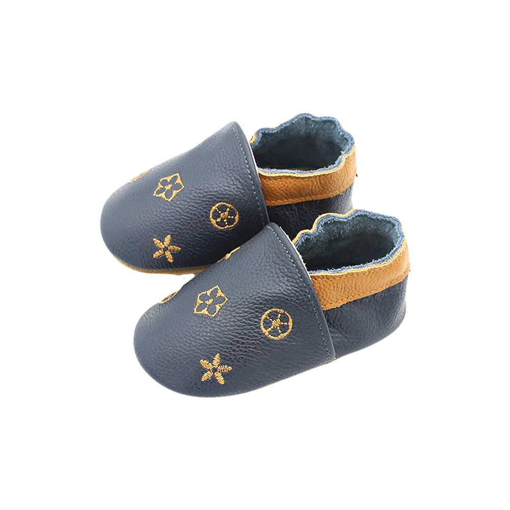 Baby Leather Sneakers For First Steps Toddler Girl Boy Newborn Infant