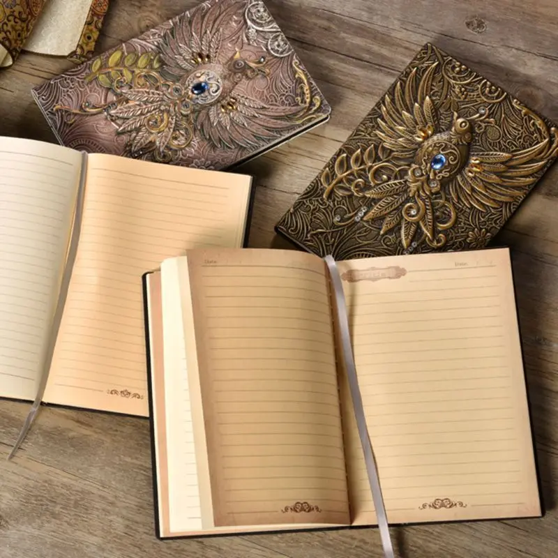 Vintage Retro The Phenix Long Life Bird Theme Planner Lined Paper Note Book 100 Sheets School Schedule Journal School Office Sup Vintage Retro The Phenix Long Life Bird Theme Planner Lined Paper Note Book 100 Sheets School Schedule Journal School Office Sup