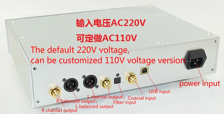 Support DSD Fiber/coaxial/USB input Decoding use Dual AK4497EQ+AK4118 chip Deluxe Decoder DAC amplifier board with NE5532 Op amp