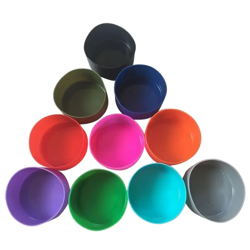 

32&40oz Non-slip Water Bottle Silicone Cover Insulation Cup Plastic Bottom Space Pot Bottom Cover for camping hiking tableware