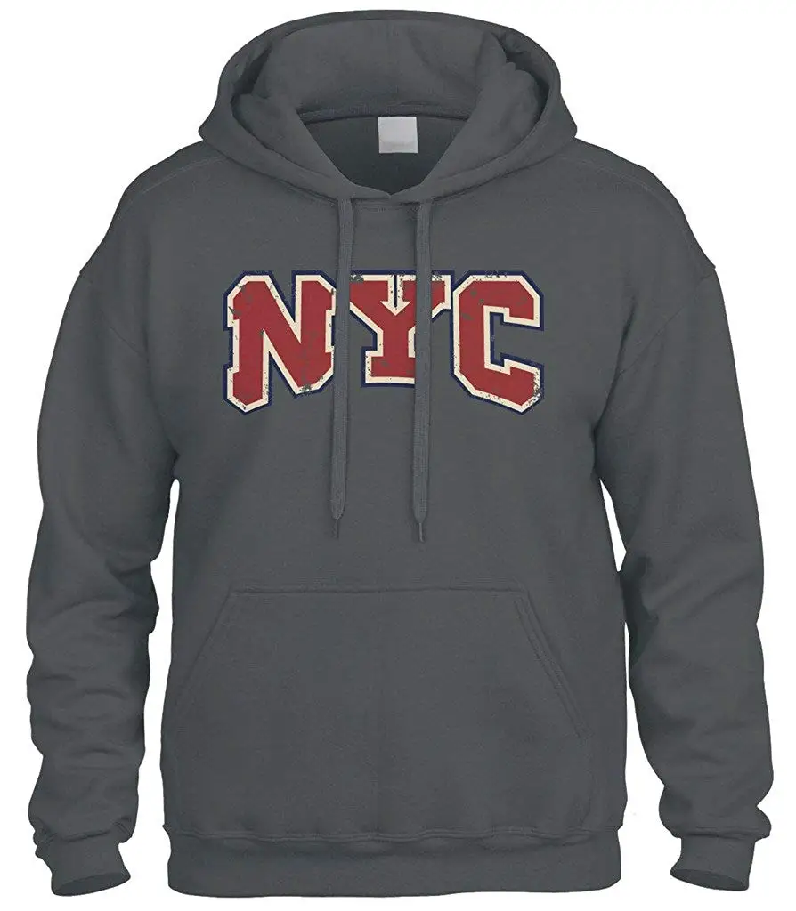 Нью-Йорк Футболка NYC толстовка Hoodyunisex Мужская Женская толстовка