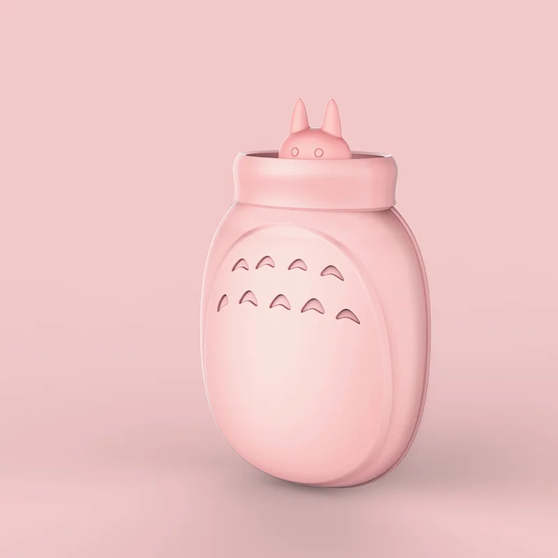 Totoro силикагель плюшевая грелка для горячей воды, не перезаряжаемая грелка для рук, бутылка для горячей воды, маленькая грелка для нагрева