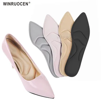 

4D Soft Sponge Women Insoles Massage Foot Pointed High Heel Shoes Non-Slip Arch Support Breathable Cushion Insole Inserts Soles