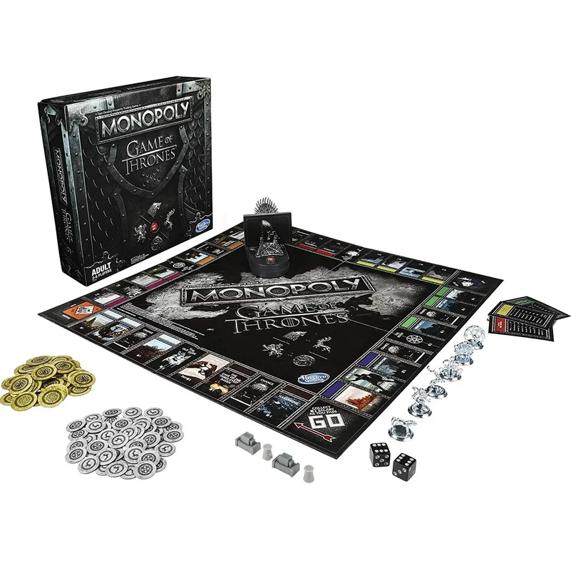 

Hasbro Gaming Monopoly Game of Thrones Strategy Board Games Chess Party Toys Collections