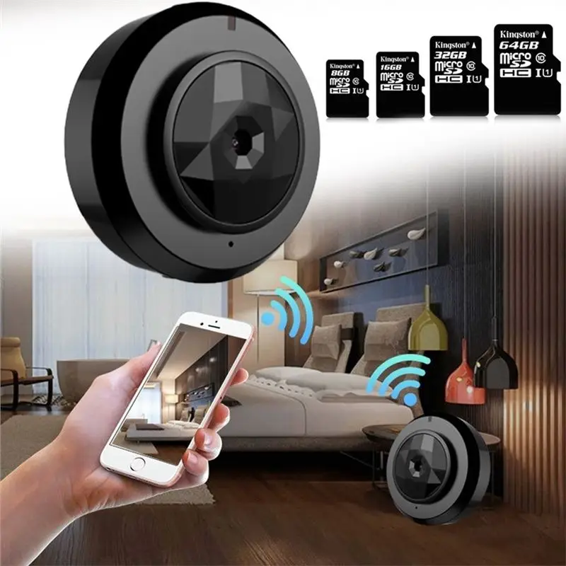 

C6 Mini Wireless Remote Monitoring Portable Wear HD Night Vision 720P Video Resolution and Motion Detection Miniature Camcorde