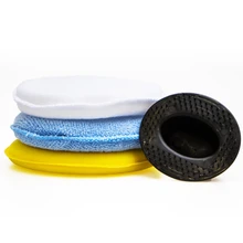 ONEWELL 4 шт./компл. автомобиль воском пилка для ногтей с губкой ручка автомобиля покрытие с украшением в виде кристаллов Полировка набор ручных инструментов для ногтей