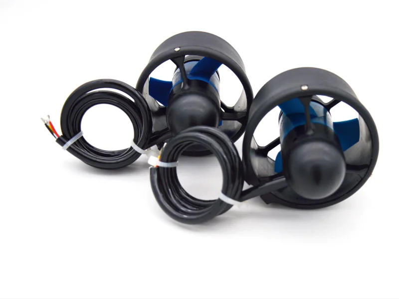 

ROV Underwater Thruster 2.4KG Thrust 11.1V-24V Brushless Waterproof Motor With Propeller 350KV for DIY Rov Robot