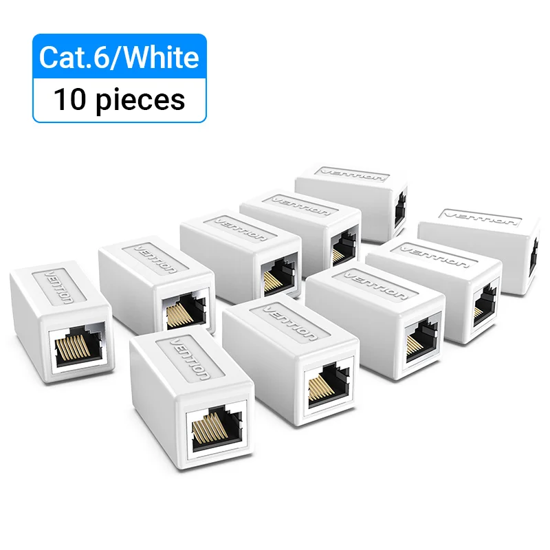 RJ45 Coupler Female to Female Ethernet Coupler Cat6 Lan Cable Extender Adapter - Picture 18 of 18