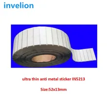 860-960 МГц Пассивный ультра тонкий анти-металлический водонепроницаемый UHF RFID тег стикер для управления активами ноутбука