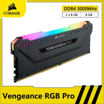 

CORSAIR RGB PRO RAM DDR4 8GB 16GB 3000MHz Desktop Memory PC Computer Desktop Memoria RAM DDR4 288 Pin DIMM Module