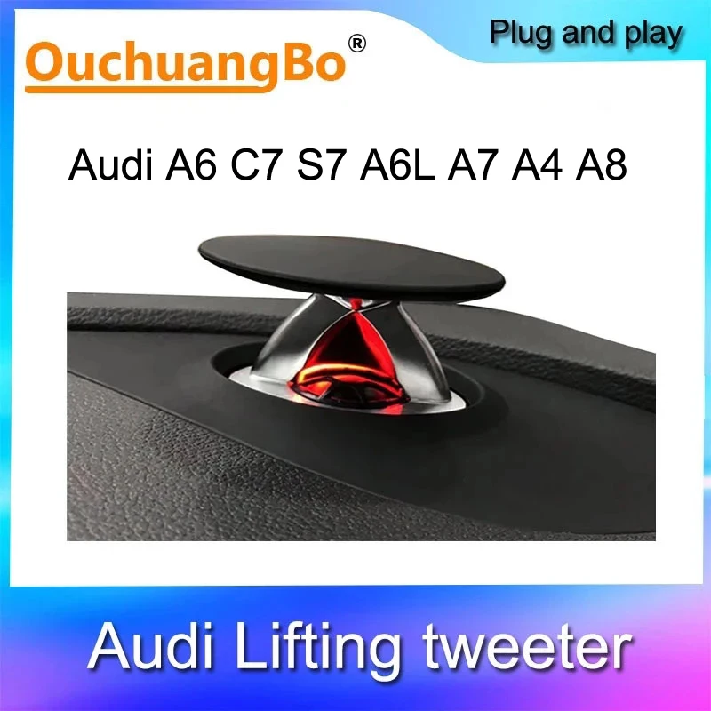Ouchuangbo динамики для Audi A6 C7 S7 A6L A7 A4 A4L A8 | Автомобили и мотоциклы