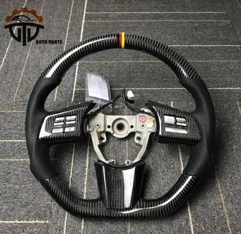 

Red carbon fiber steering wheel For SUBARU FORESTER