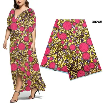 

Africa Ankara prints batik patchwork fabric real wax African sewing material 100% polyester good quality tissu for dress crafts