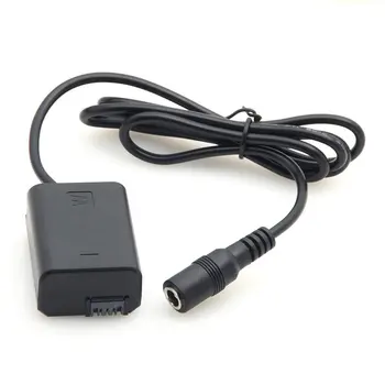 

NP-FW50 Dummy Battery Full Decoding DC Coupler External Power Supply Adapter NP-FW50 Replacement for Sony A7 A3000 A5000