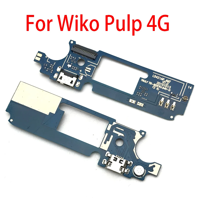 USB Micro Charger Port док коннектор для микрофона Board Flex Cable Wiko Pulp 4G|Шлейфы мобильных