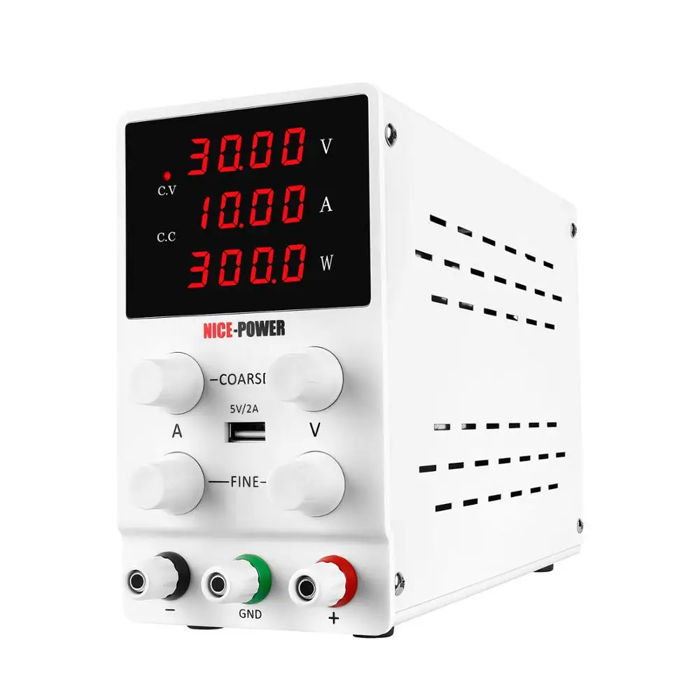 BLAUBUCHT 30V 10A DC Switching Lab Adjustable Power Supply Laboratory Bench Source Digital Current Stabilizer EU US AU UK 220 V-3