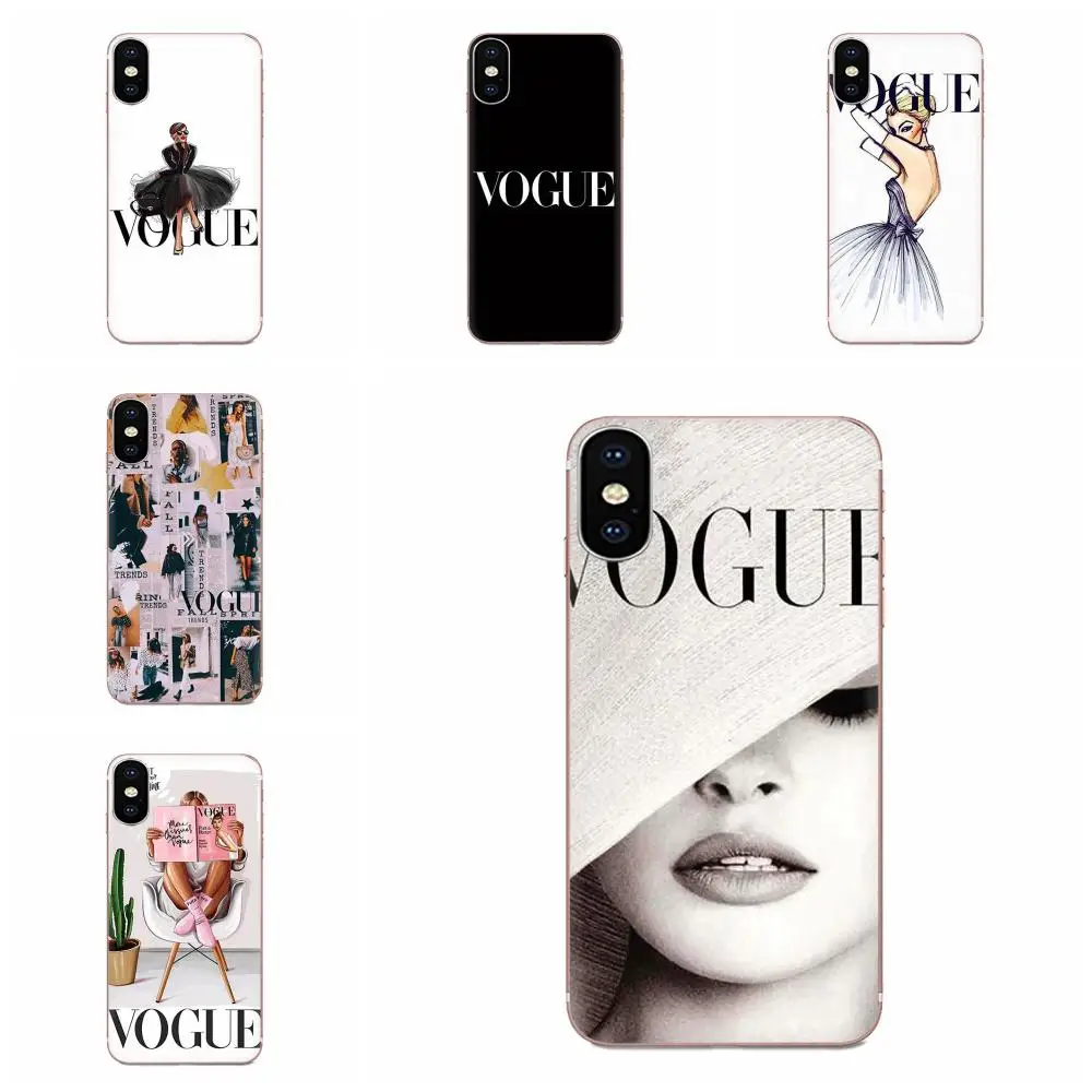 Для Xiaomi Mi3 Mi4 Mi4C Mi4i Mi5 Mi 5S 5X 6 6X 8 SE Pro Lite A1 Max Mix 2 Note 3 4 Мягкий защитный экран из ТПУ Vogue Girl