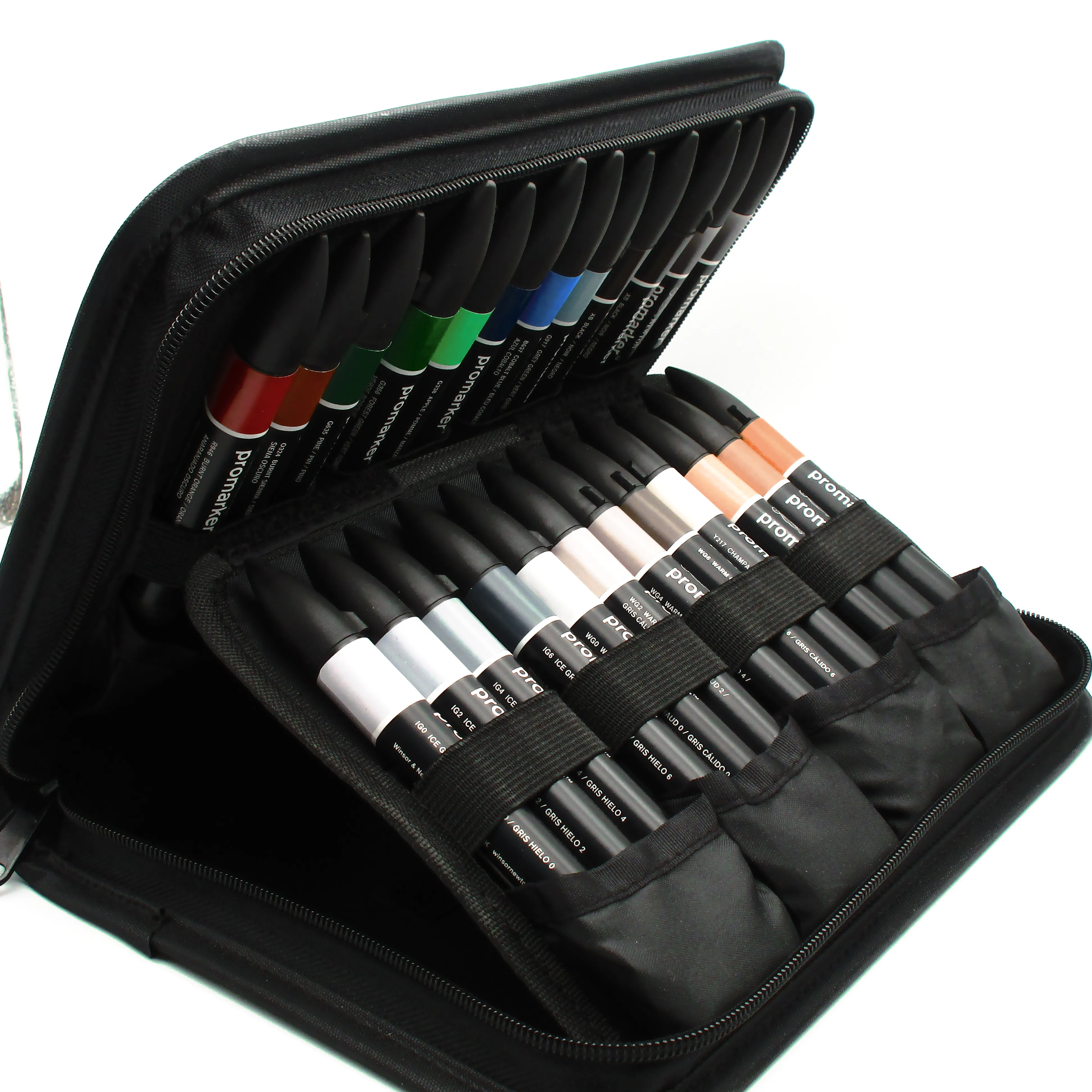 winsor & newton promarker architecture wallet of 24