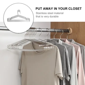 

10Pcs Clothes Hanger Portable Premium Drying Rack Bath Towel Rack Coat Hanger for Pants Bedroom Jeans
