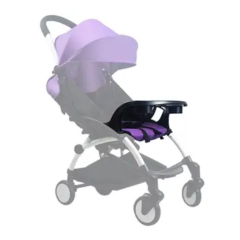 

New Black Single Child Cart Tray Smooth Mounting Bracket Snack Storage Tray For Stroller Portable Stroller Accessories